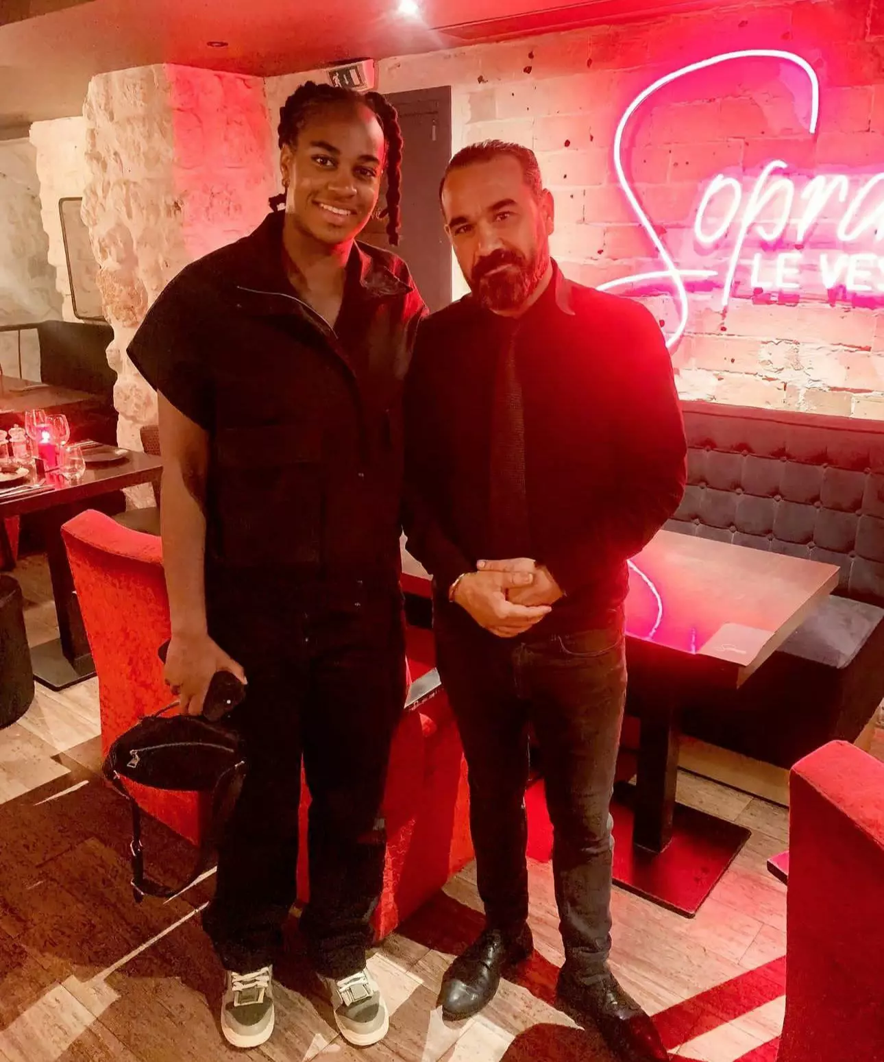 Jenifer Lopezau Restaurant Italien Soprano Le Vésinet à Paris